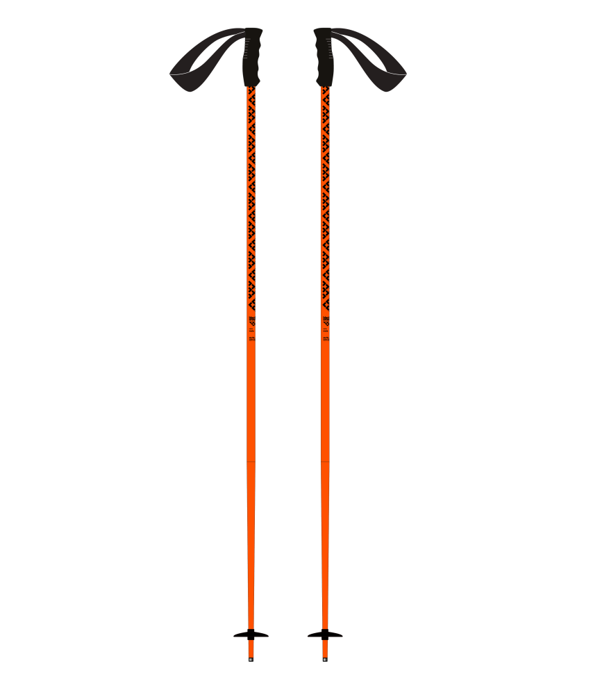 Palice BLACK CROWS Meta Poles 25/26 Orange/White