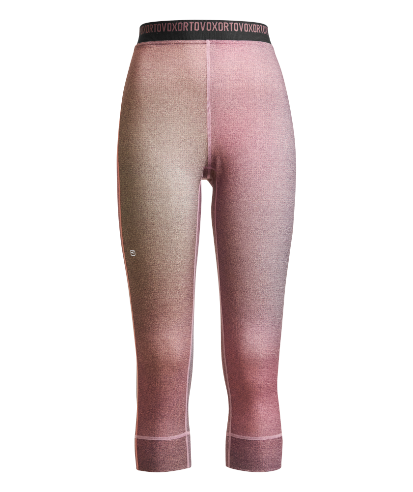 Termoprdlo ORTOVOX 185 Rock'N'Wool Print Short Pants W Aop Dawn Rose