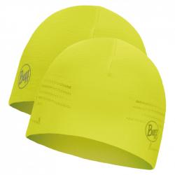 apica BUFF MICROFIBRE REVERSIBLE HAT R-SOLID YELLOW FLUOR