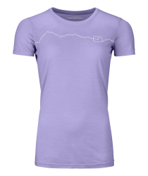 Triko Ortovox 150 Cool Mountain T-shirt Women's Lush Lavender