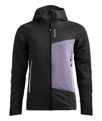 Softshellov� bunda ORTOVOX Seceda Softshell Jacket Women's Black Raven