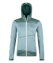 Mikina ORTOVOX Fleece Light Hoody Women's Glacier Grey