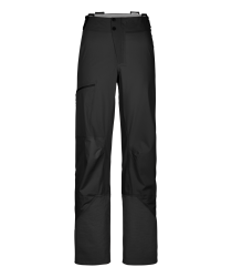 Hardshellov nohavice Ortovox 3L Ortler Pants Women's Black Raven