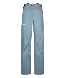 Hardshellov nohavice Ortovox 3L Ortler Pants Women's Glacier Grey