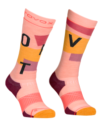 Ponoky Ortovox Freeride Long Socks Cozy Women's Bloom