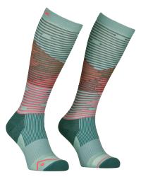 Ponoky Ortovox All Mountain Long Socks Women's Ice Waterfall