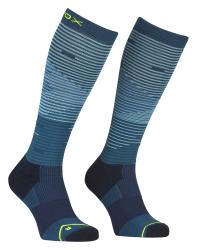 Ponoky Ortovox All Mountain Long Socks Men's Petrol Blue