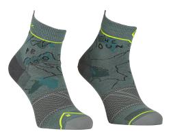 Ponoky Ortovox Alpine Light Quarter Socks Men's Arctic Grey