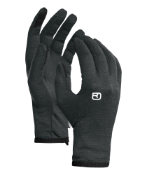 Rukavice ORTOVOX 185 Rock'N'Wool Glove Liner Women's Black Raven