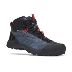 topnky BLACK DIAMOND MISSION LEATHER MID WP APPROACH SHOES M ECLIPSE-RED ROCK