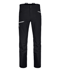 Softshellov nohavice Ortovox Pizol Pants Men's Black Raven