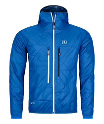 Zateplen bunda Ortovox Swisswool Piz Boe Jacket Men's Blue Note