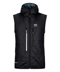 Vesta Ortovox Swisswool Piz Boe Vest Men's Black Raven