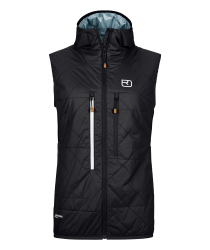 Vesta Ortovox Swisswool Piz Boe Vest Women's Black Raven