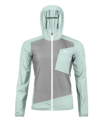 Bunda ORTOVOX Trace Windbreaker Jacket Women's Black Raven