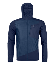 Bunda ORTOVOX Trace Windbreaker Jacket Men's Blue Nunatak