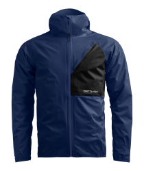 Bunda ORTOVOX Trace 2.5L Jacket Men's Blue Nunatak