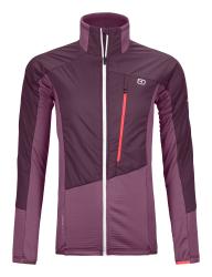 Bunda Ortovox Westalpen Swisswool Hybrid Jacket Women's Winetasting