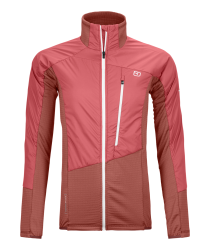 Zateplen bunda Ortovox Westalpen Swisswool Hybrid Jacket Women's Wild Rose