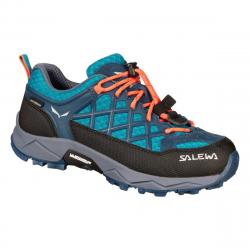 topnky SALEWA JR WILDFIRE WP 8641 CANEEL BAY/FLUO CORAL