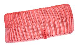 Deep Knit Headband Coral Onesize