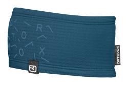 Fleece Light Grid Headband Petrol Blue Onesize