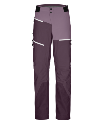 Hardshellov nohavice Ortovox Westalpen 3L Pants Women's Dark Wild Berry