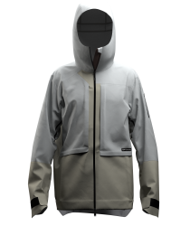 Hardshellov bunda ORTOVOX Ravine Plus 3L Jacket Men's Grey Ice