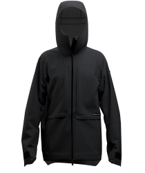 Hardshellov bunda ORTOVOX Ravine Plus 3L Jacket Men's Black Raven