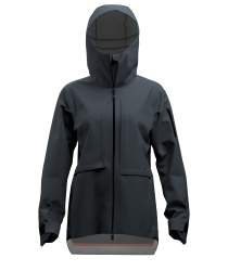 Hardshellov bunda ORTOVOX Ravine Plus 3L Jacket Women's Dark Arctic Grey