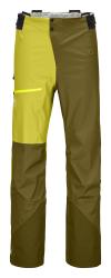 Nohavice Ortovox 3L Ortler Pants Men's Green Moss Regular