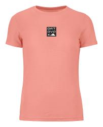 Triko Ortovox 185 Merino Square T-shirt Women's Bloom