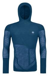 Termoprdlo Ortovox Merino Thermovent Hoody Men's Petrol Blue