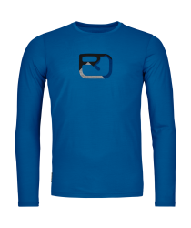 Triko Ortovox 150 Cool Mtn Silhouette Ls Men's Blue Note