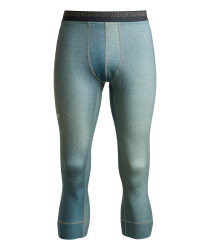 Termoprdlo ORTOVOX 185 Rock'N'Wool Print Short Pants Men's Aop Green Sage