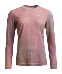 Termoprdlo ORTOVOX 185 Rock'N'Wool Print Long Sleeve Women's Aop Dawn Rose