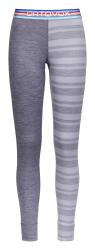 Termoprdlo Ortovox 185 Rock'N'Wool Long Pants Women's Grey Blend