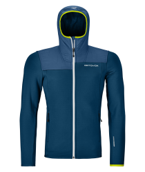 VZOREK Fleece Plus Hoody Men's Petrol Blue M