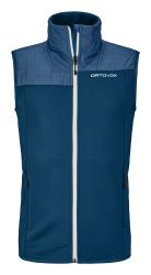 Vesta Ortovox Fleece Plus Vest Men's Petrol Blue