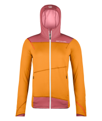 Mikina ORTOVOX Fleece Light Hoody Women's Glacier Grey