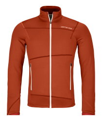 Mikina ORTOVOX Fleece Light Jacket Men's Dark Arctic Grey