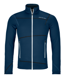 ORTOVOX Fleece Light Jacket Men's Deep Ocean