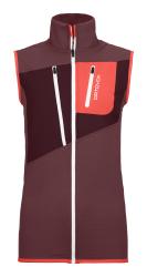 VZORka Fleece Grid Vest Women's Mountain Rose M