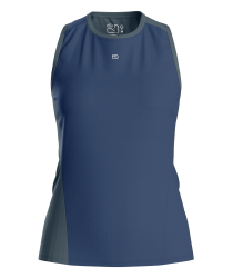 Tielko ORTOVOX 120 Cool Tec Fast Upward Top Women's Blue Nunatak