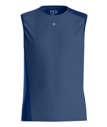 Tielko ORTOVOX 120 Cool Tec Fast Upward Top Men's Blue Nunatak