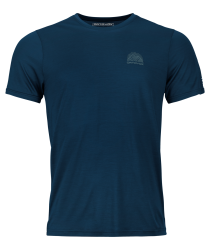 Tri�ko ORTOVOX 120 Cool Tec Mtn Stripe T-shirt Men's Green Sage
