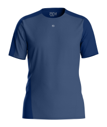 Tri�ko ORTOVOX 120 Cool Tec Fast Upward T-shirt Men's Blue Nunatak