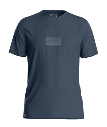 Tri�ko ORTOVOX 150 Cool Half Full T-shirt Men's Dark Arctic Grey