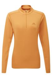Triko Mountain Equipment Cerrig Long Sleeve Zip T Women's Butterscotch