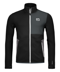 Fleece Ortovox Fleece Jacket Men's Black Raven